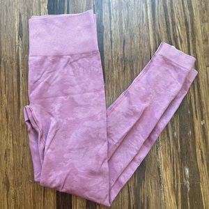 Gymshark Pink Camo Leggings Size: S